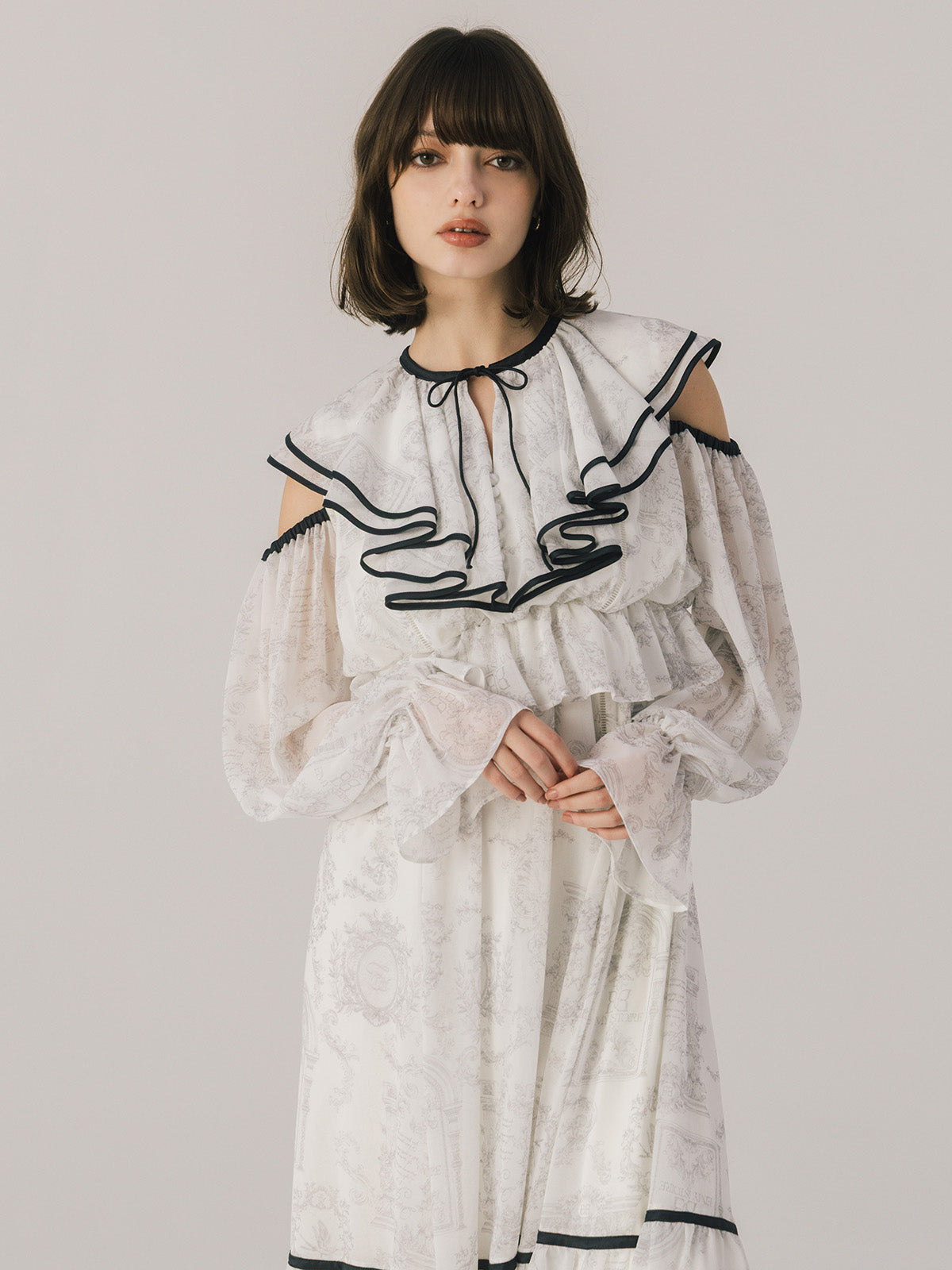 JOUY FLARE DRESS
