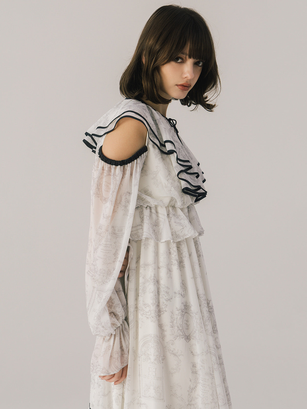 JOUY FLARE DRESS