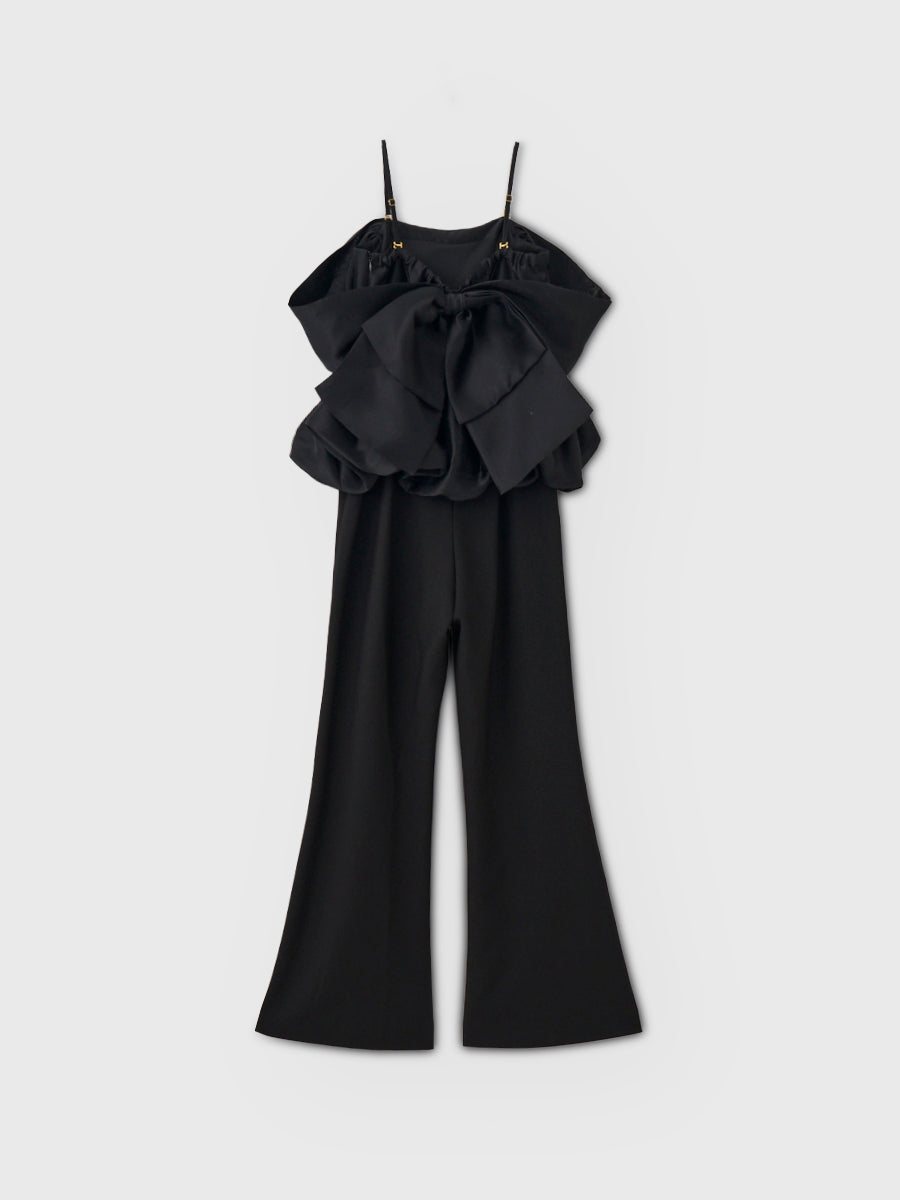 PEPLUM JUMPSUIT