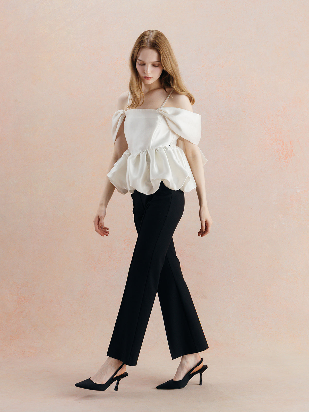 PEPLUM JUMPSUIT