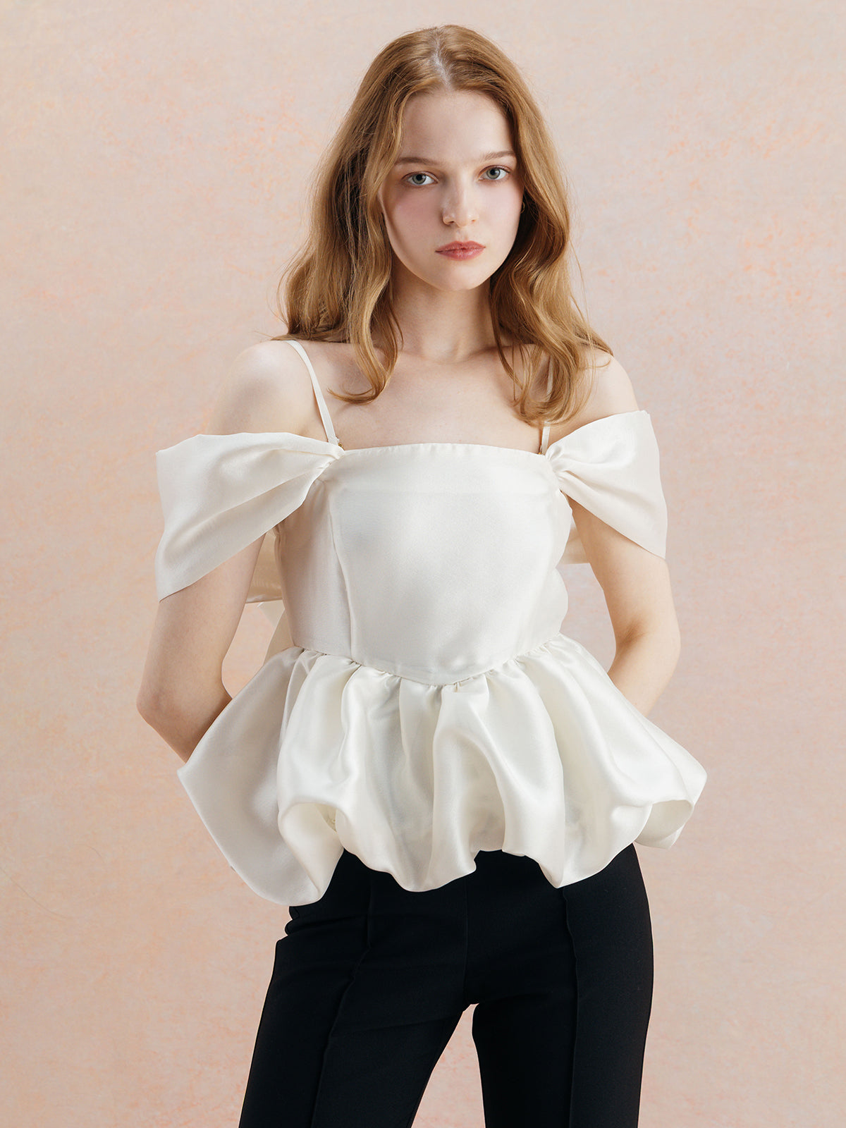 PEPLUM JUMPSUIT