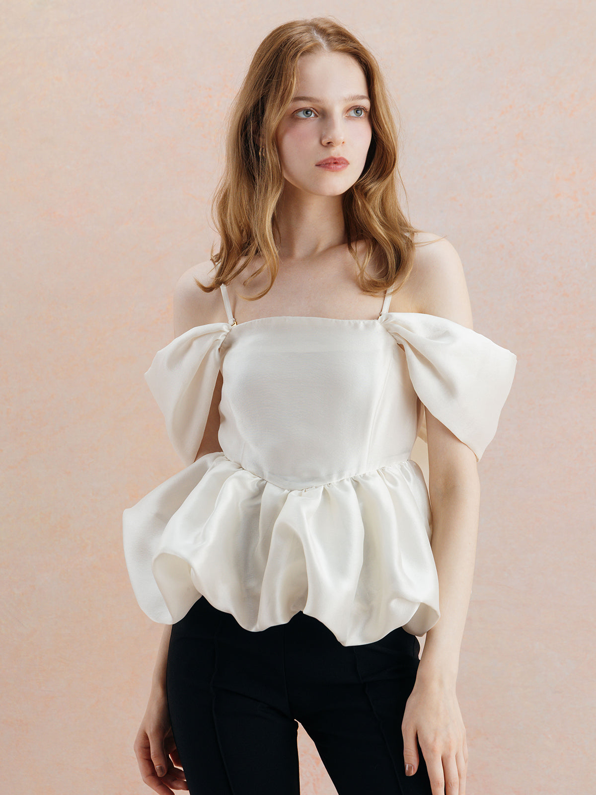 PEPLUM JUMPSUIT