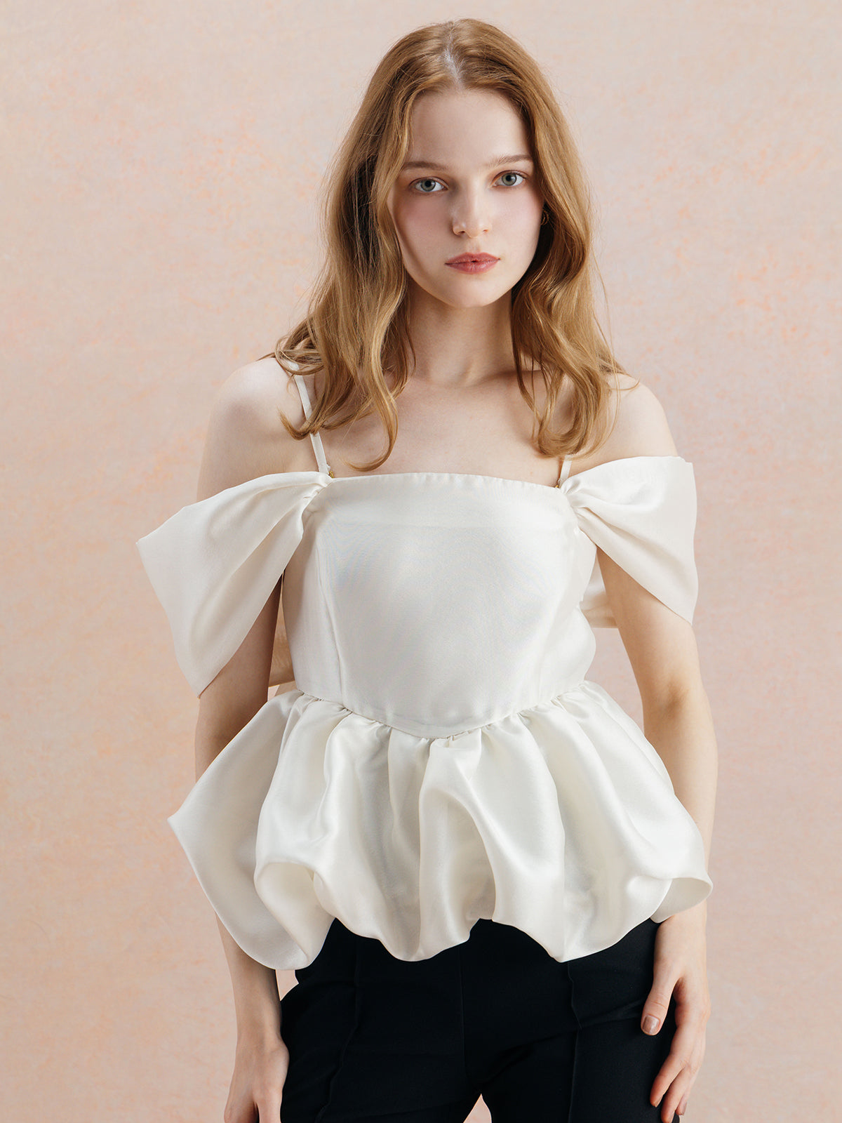PEPLUM JUMPSUIT