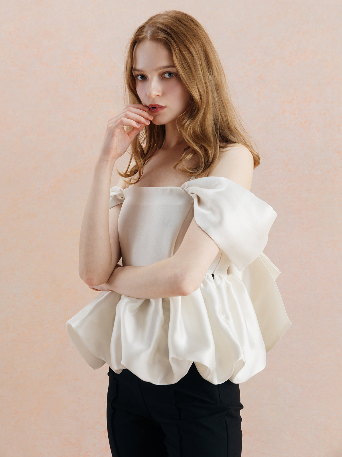 PEPLUM JUMPSUIT