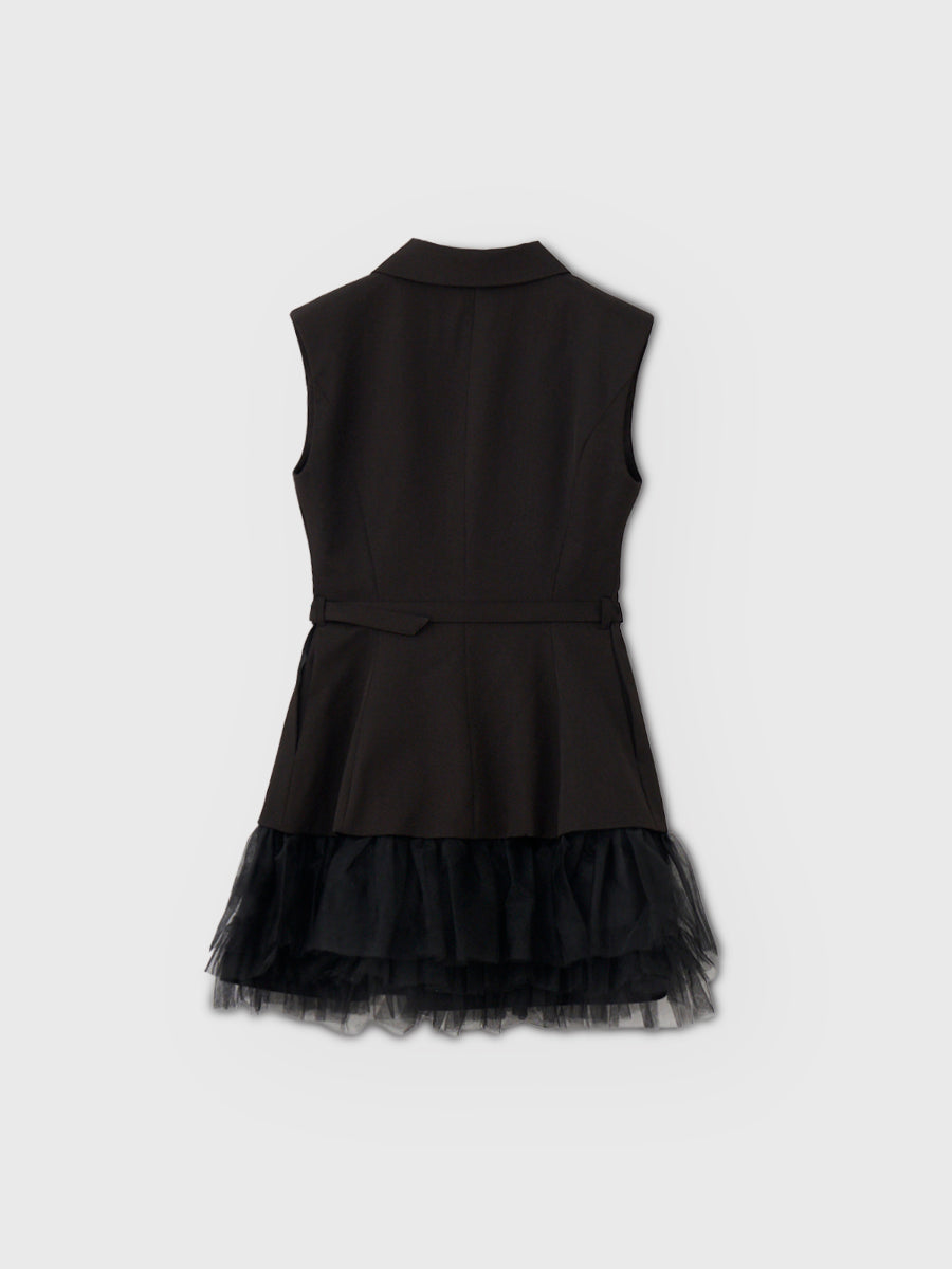 2WAY JACKET MINI DRESS