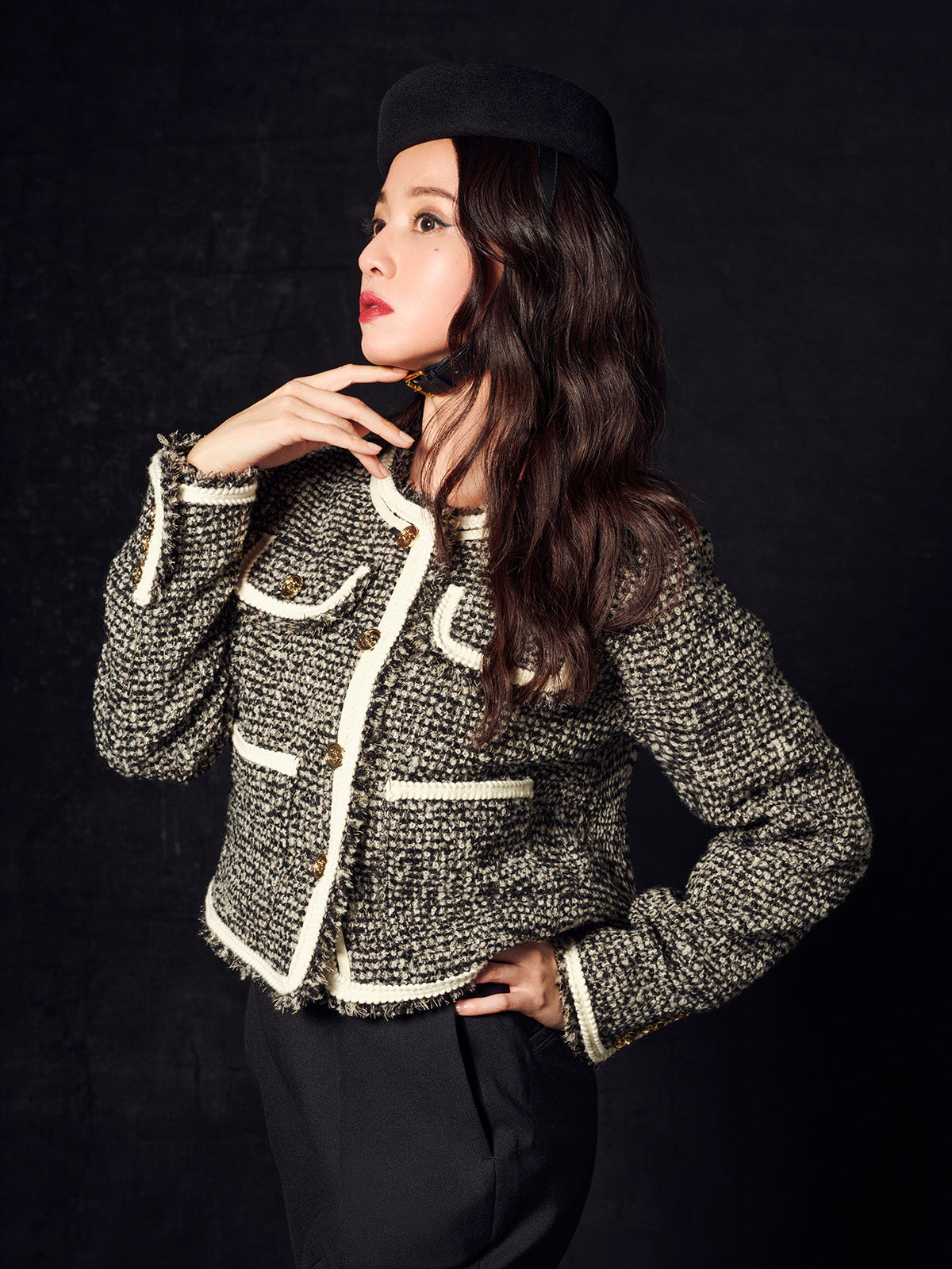ELENA TWEED JAKCET