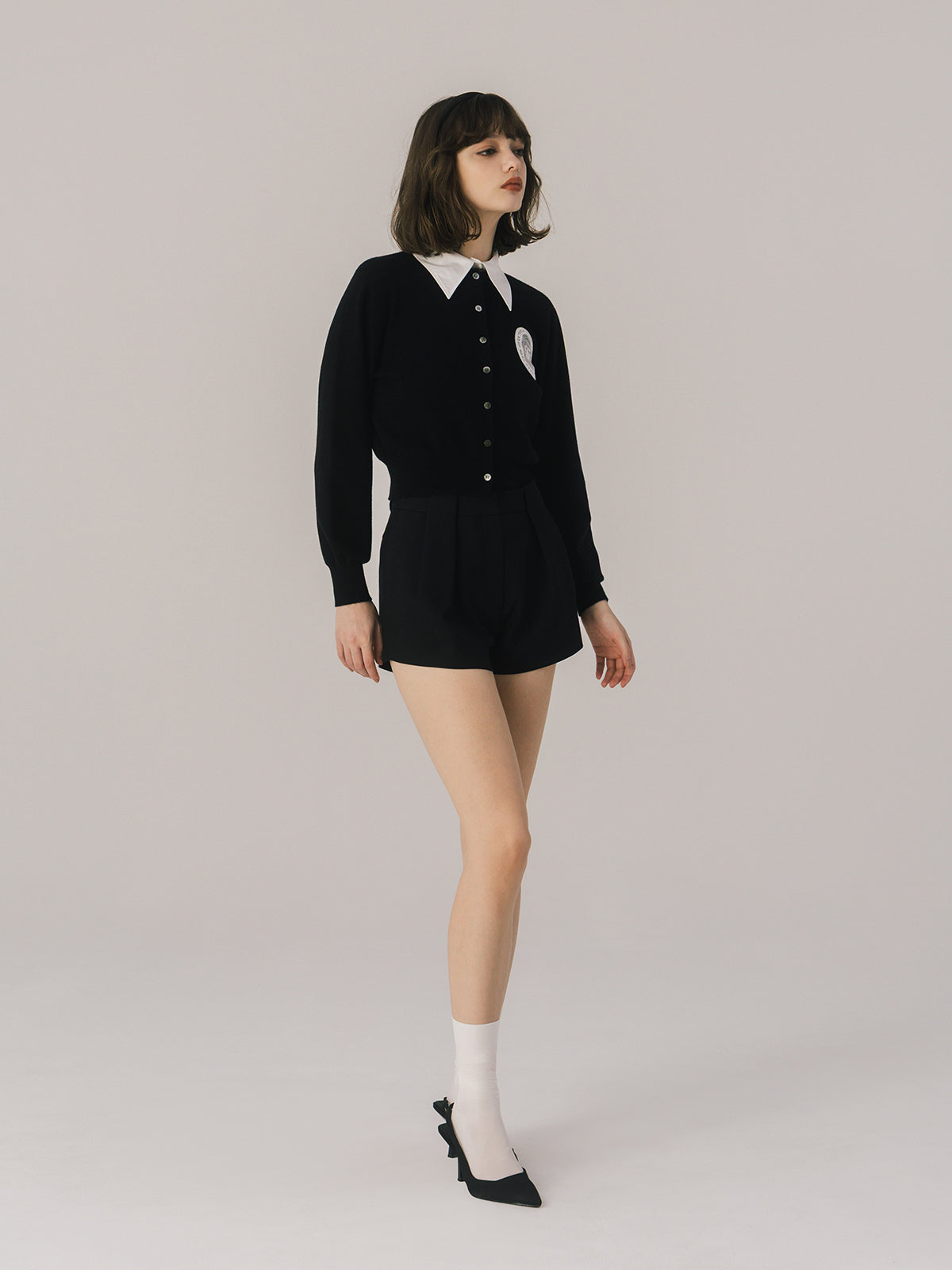 MEDALLION KNIT CARDIGAN