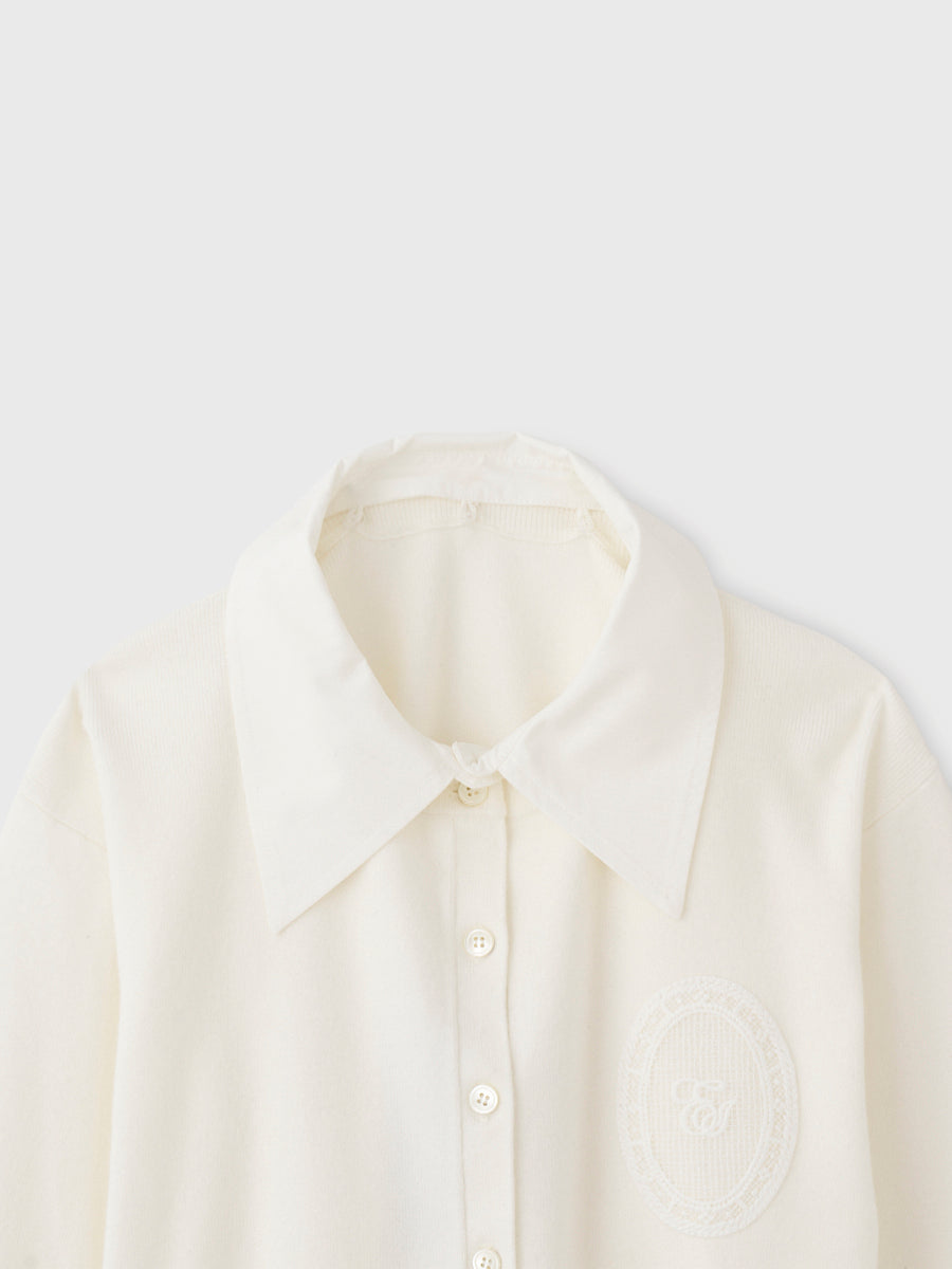 MEDALLION KNIT CARDIGAN