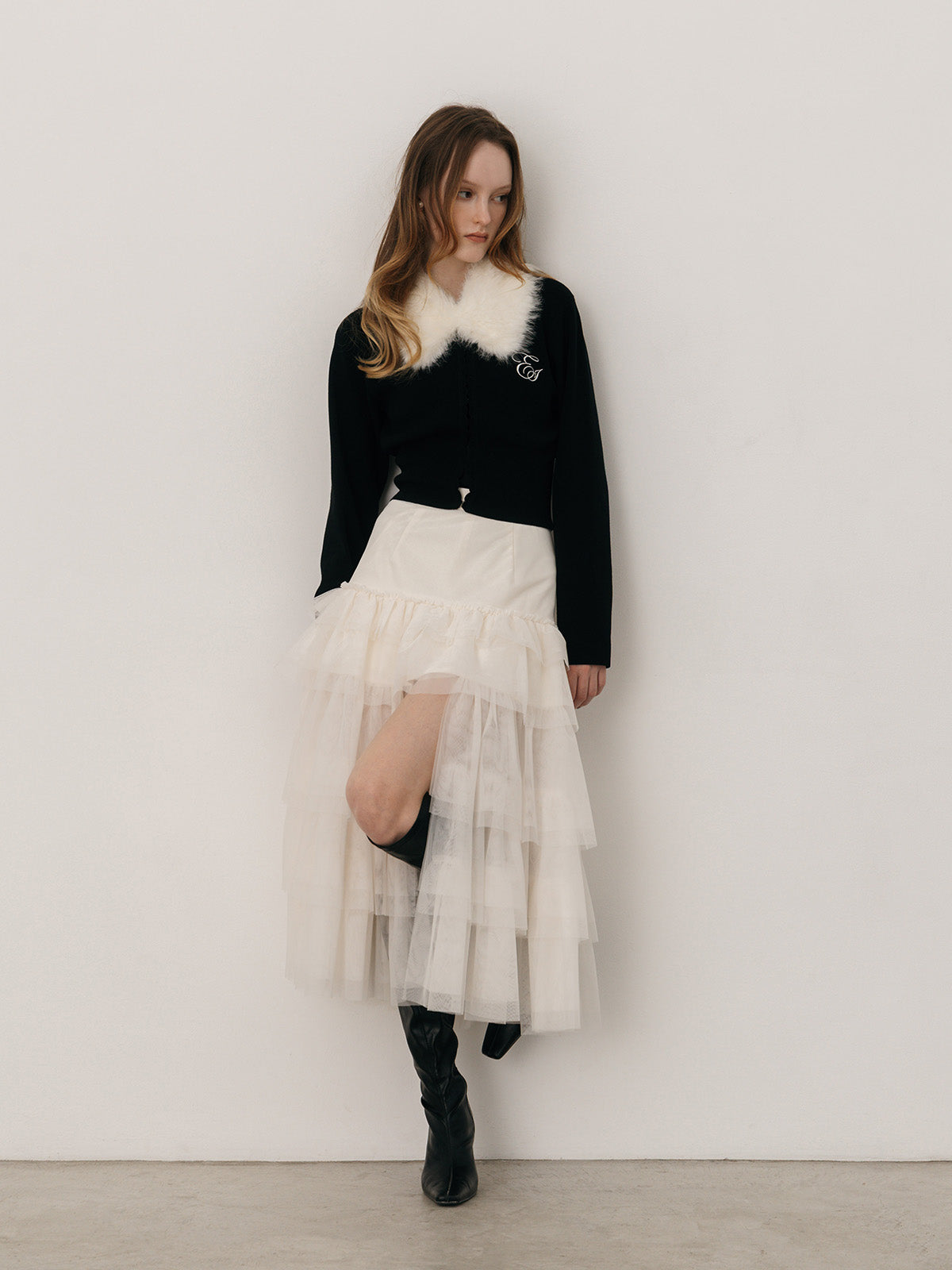 TULLE LONG SKIRT