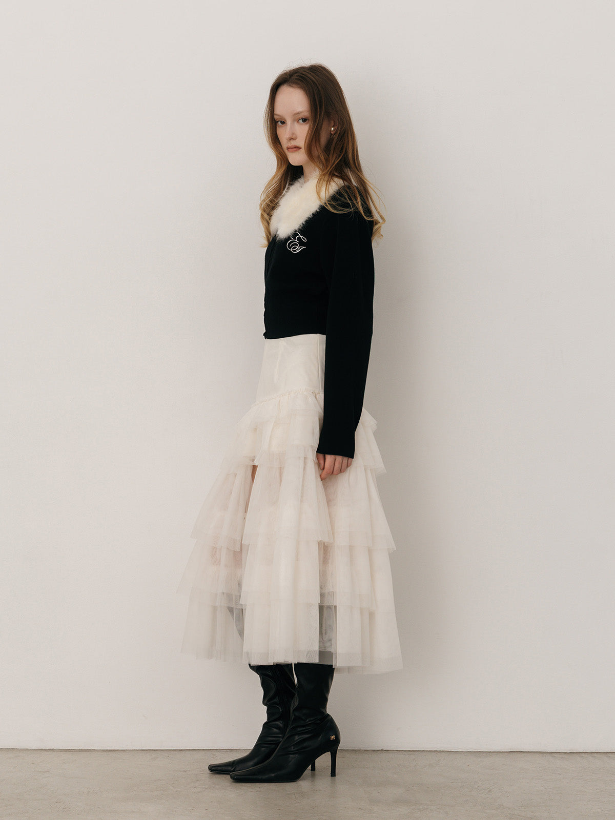 TULLE LONG SKIRT