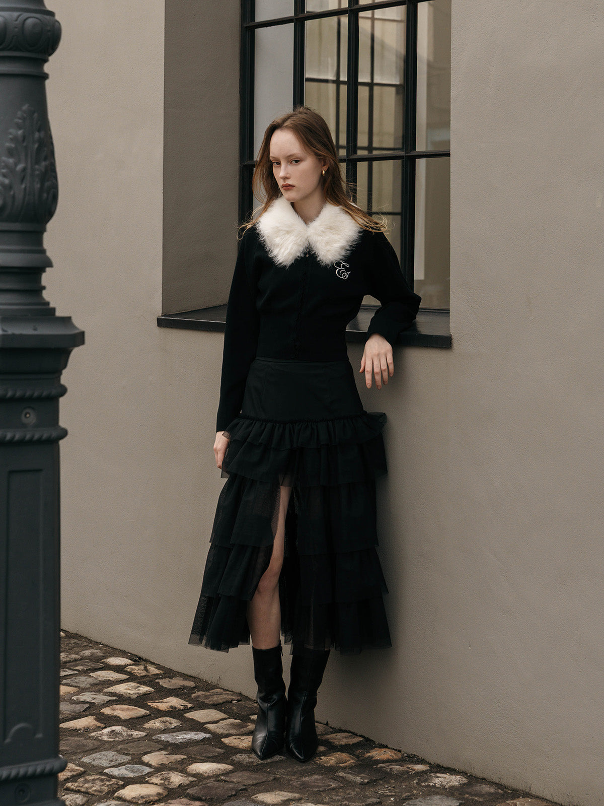 TULLE LONG SKIRT