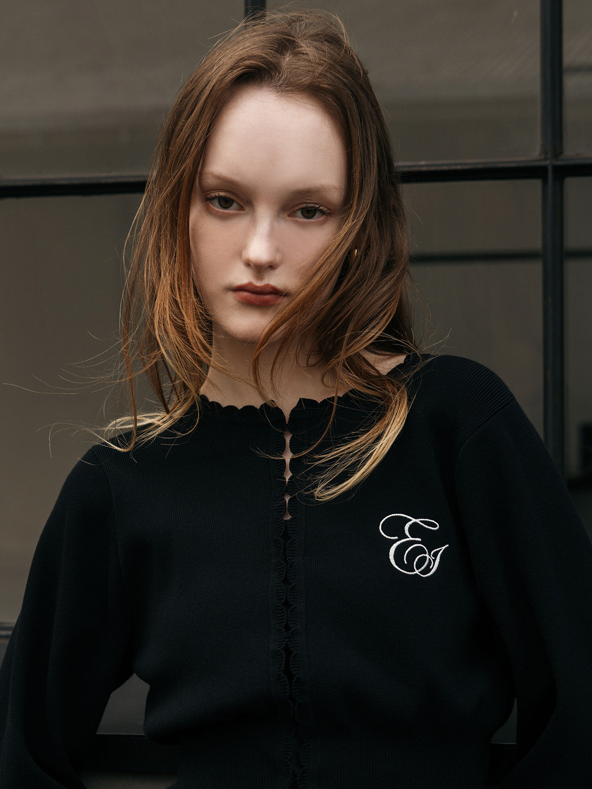 FUR TIPPET CARDIGAN