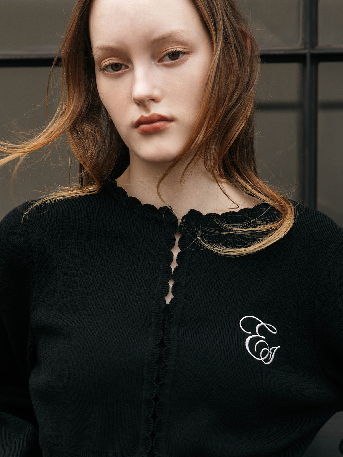FUR TIPPET CARDIGAN