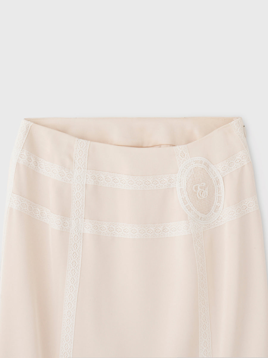 MEDALLION LACE SKIRT