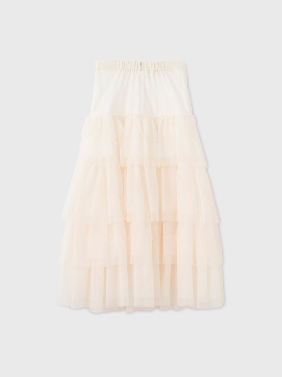 TULLE LONG SKIRT
