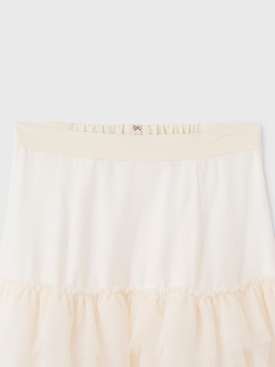 TULLE LONG SKIRT