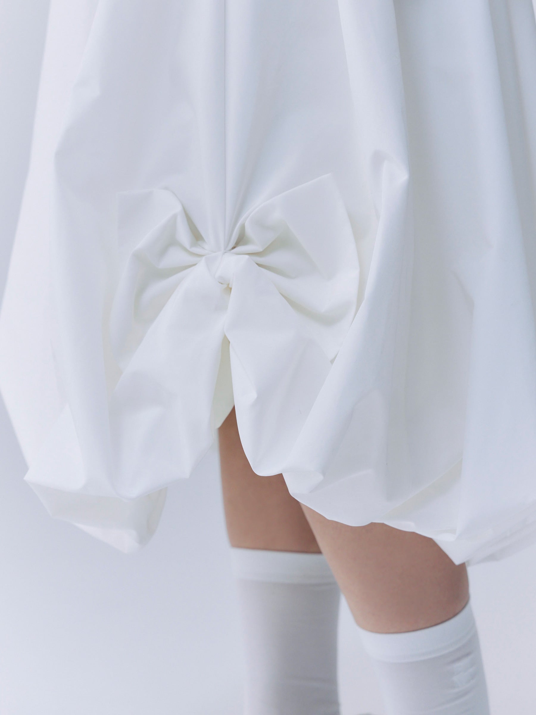 ギャザーバルーンタックスカート