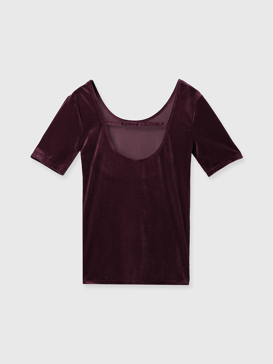 コンパクトベロアトップス