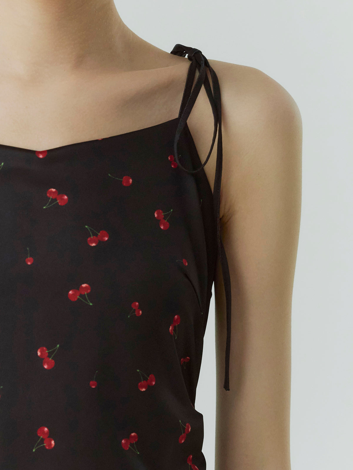 cherry patternキャミワンピース