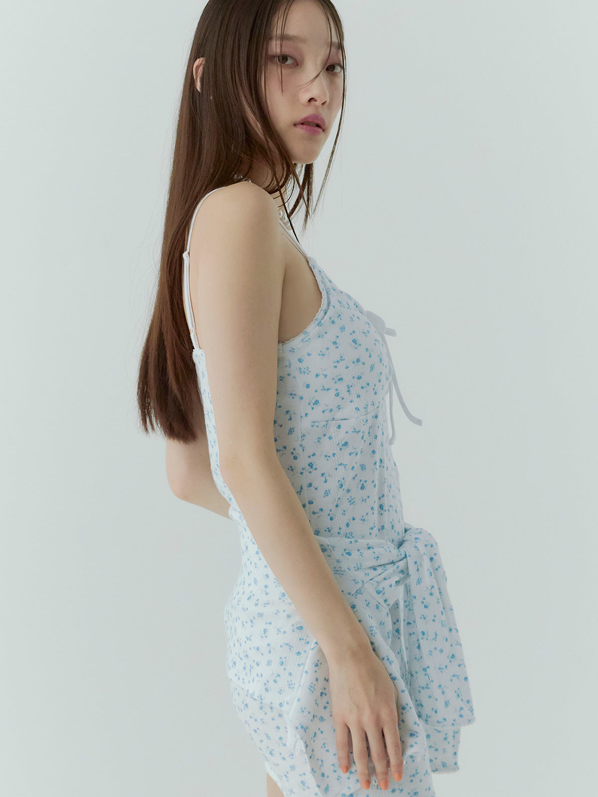 miller×eimy カーデショートワンピース