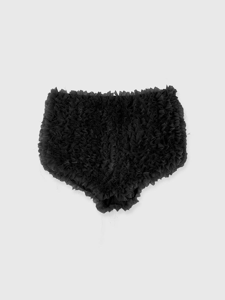 チュールフリルショートパンツ