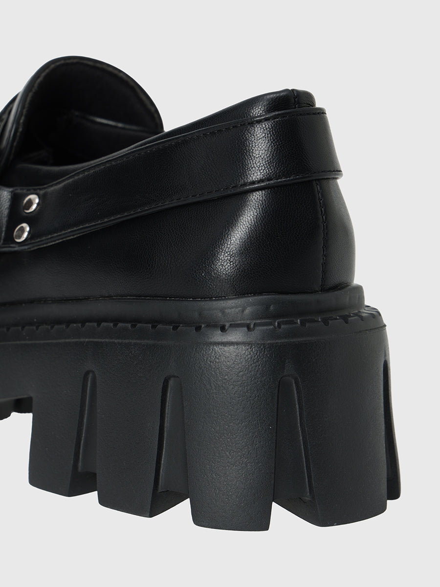 バイカーデザインローファー