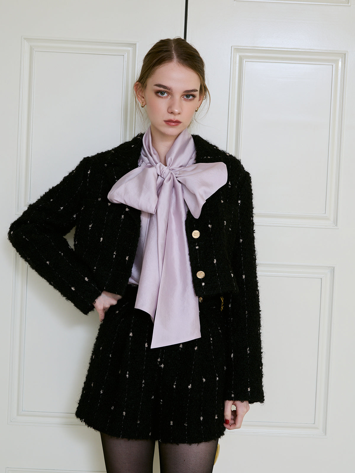 キャンディーツイードショートジャケット