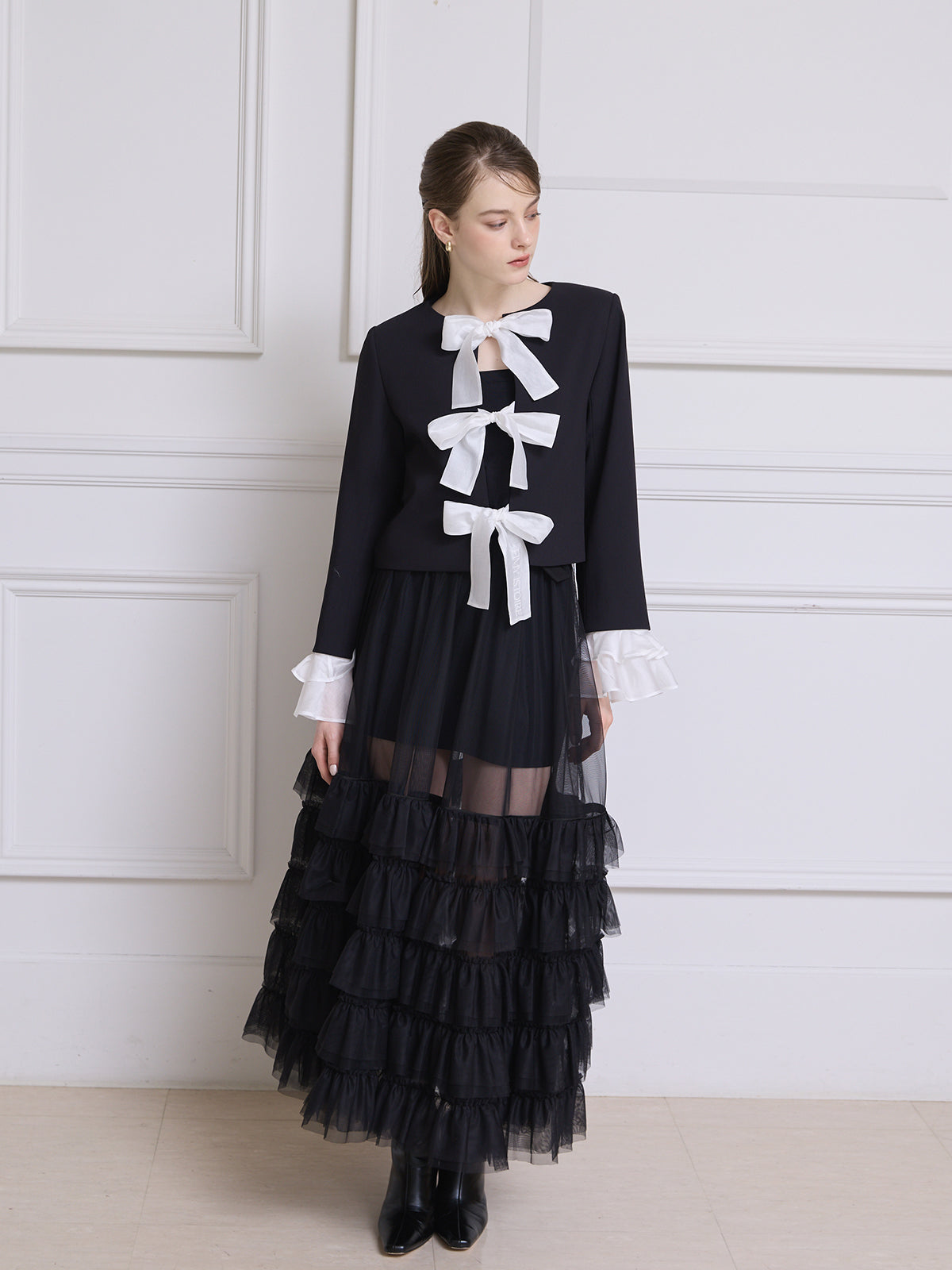 フロントリボンジャケット