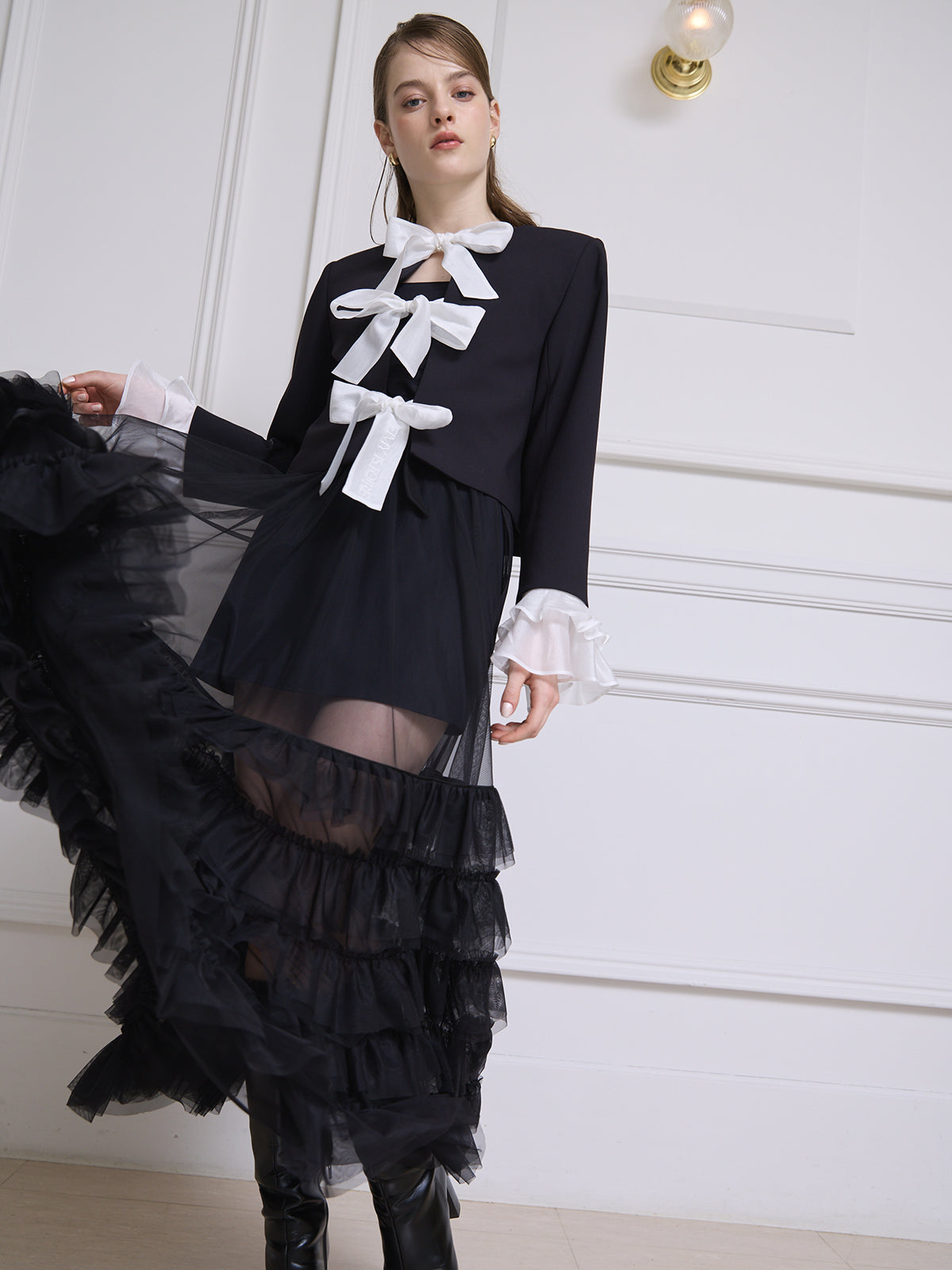 フロントリボンジャケット