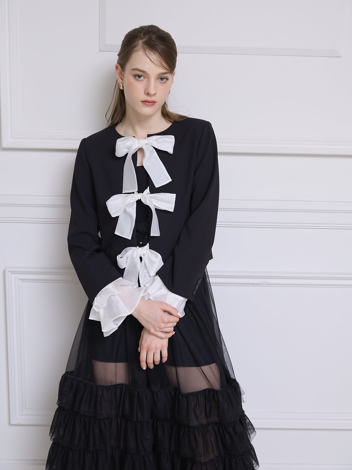 フロントリボンジャケット