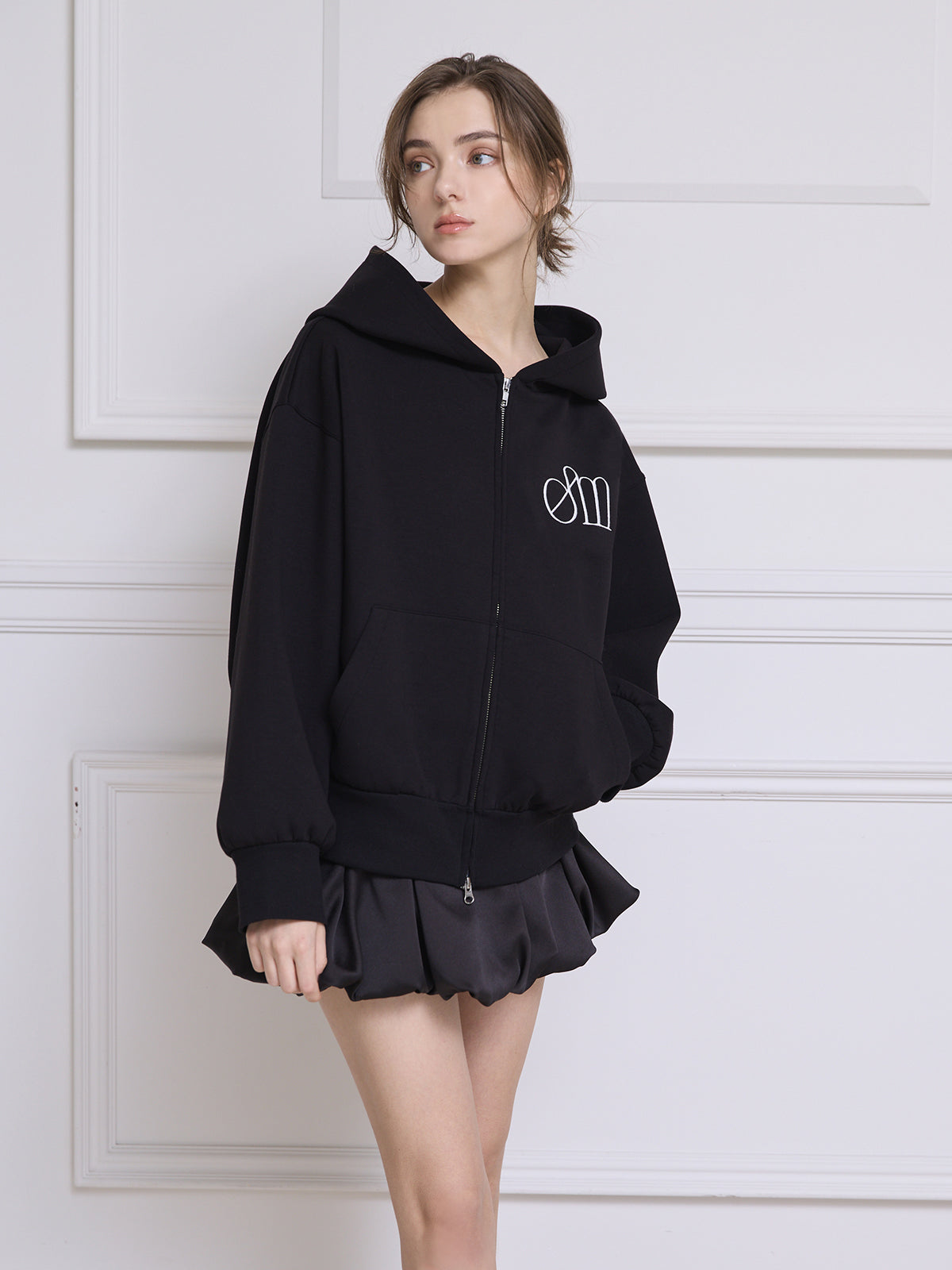 classic eimy monogramロゴパーカー EIMY ISTOIRE エイミーイストワール eimy istoire classic eimy
