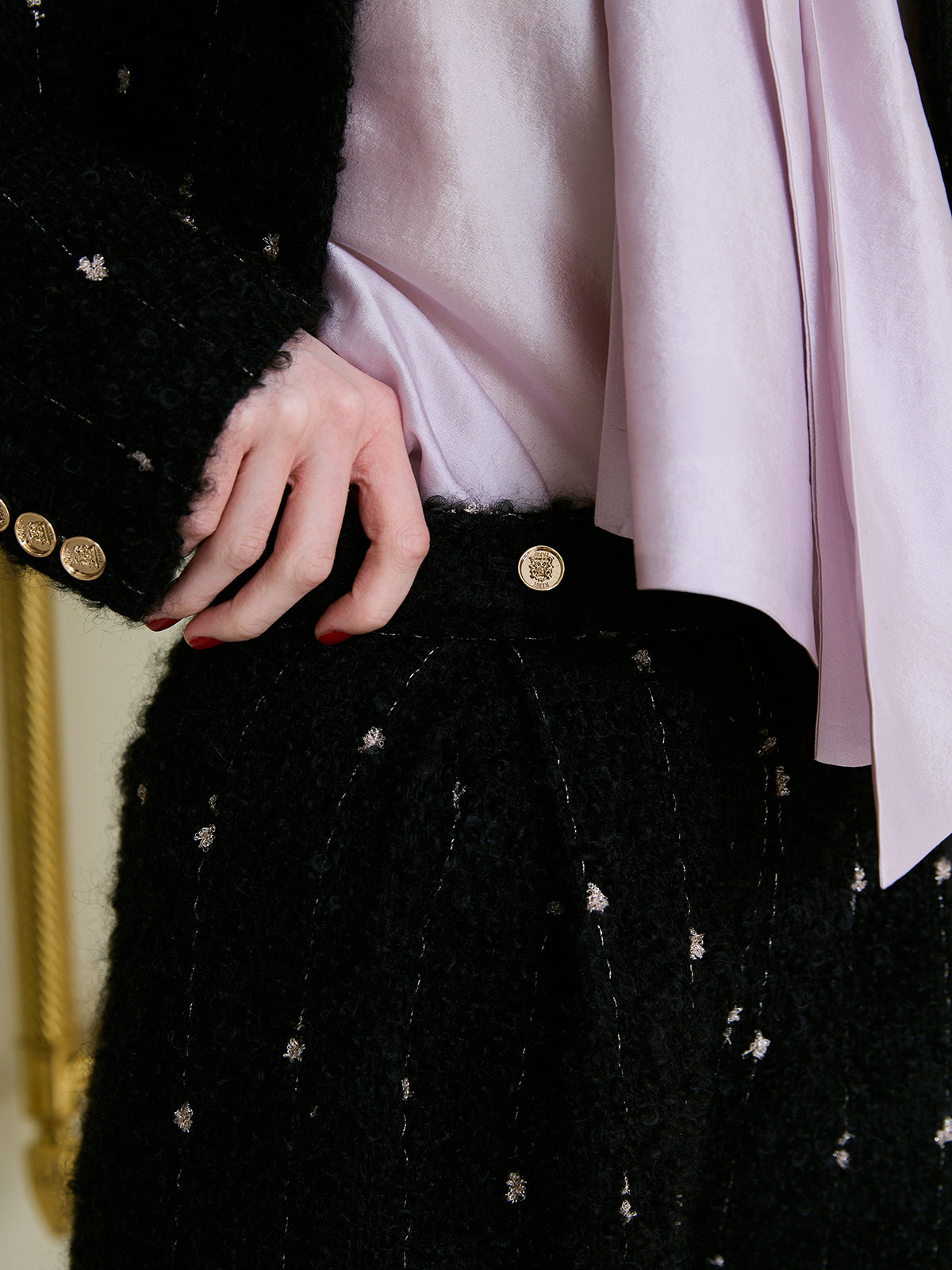 キャンディーツイードショートパンツ