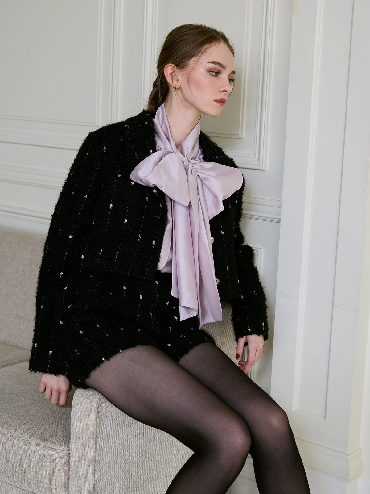 キャンディーツイードショートパンツ