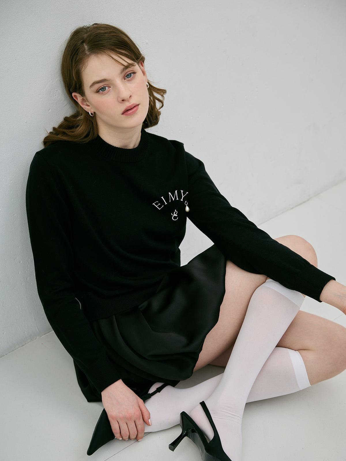 EIMYロゴニットトップス