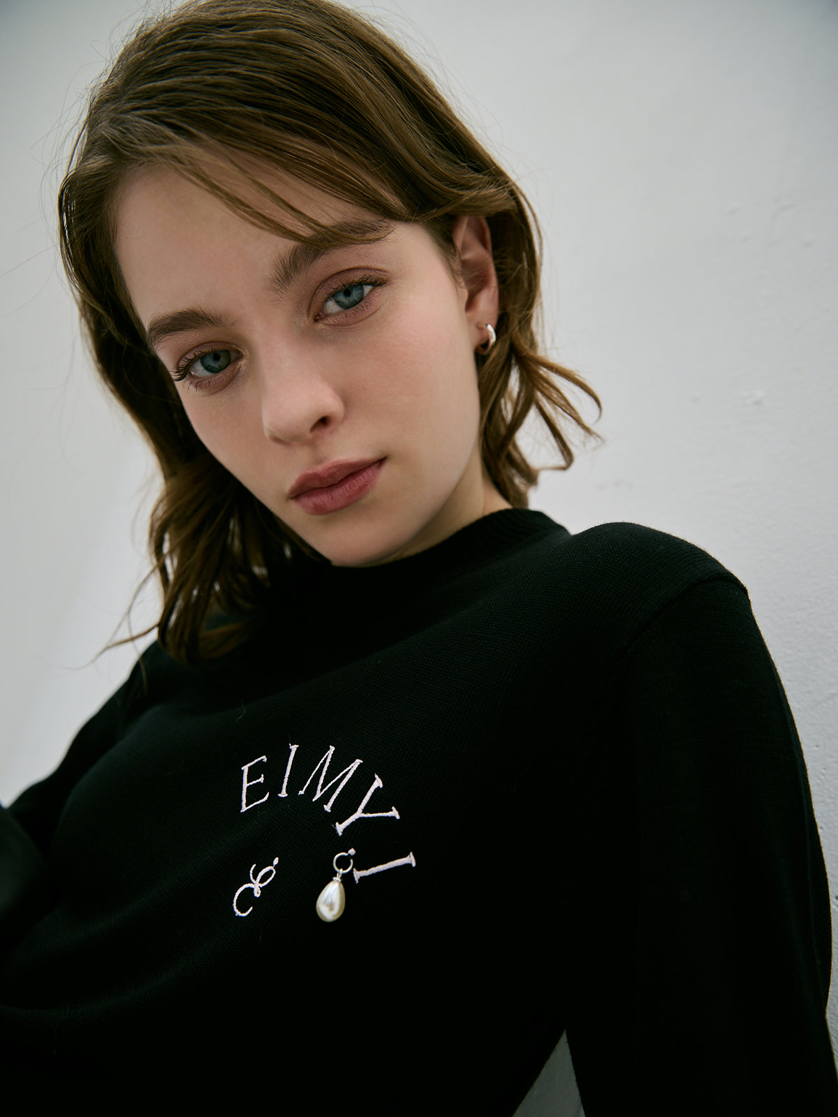 EIMYロゴニットトップス