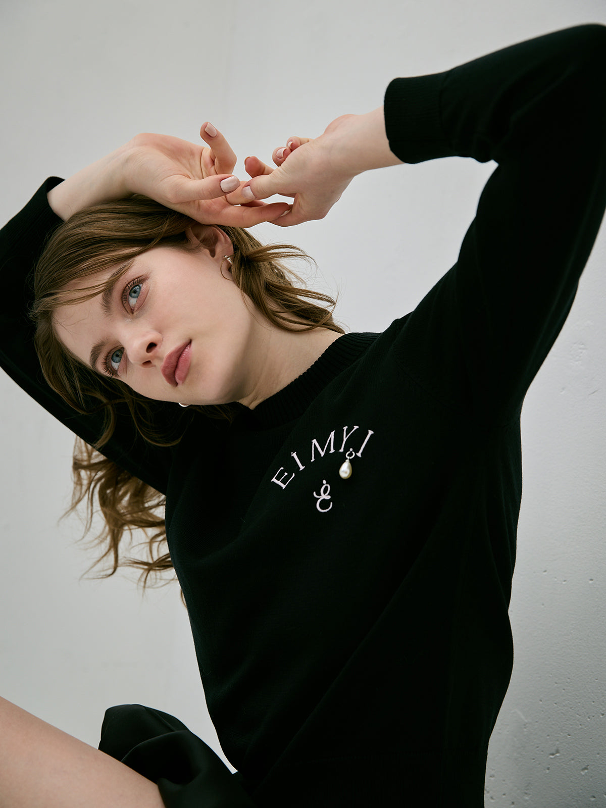 EIMYロゴニットトップス