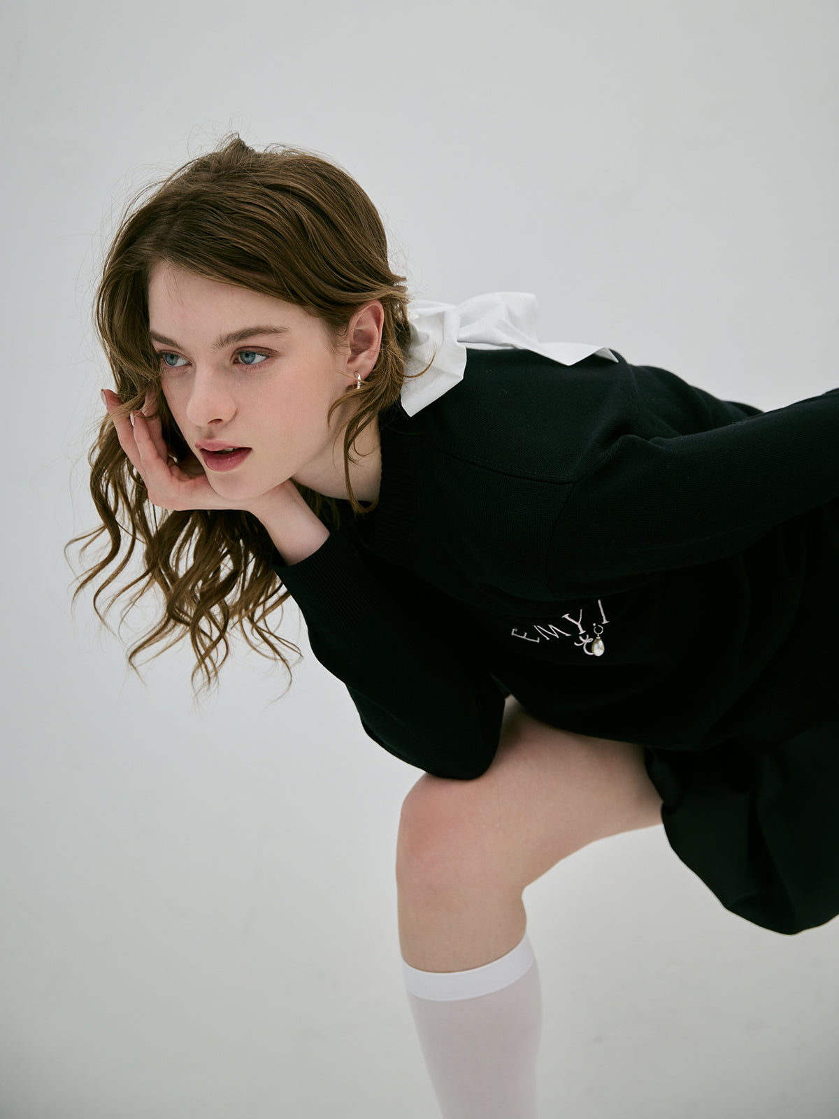 EIMYロゴニットトップス