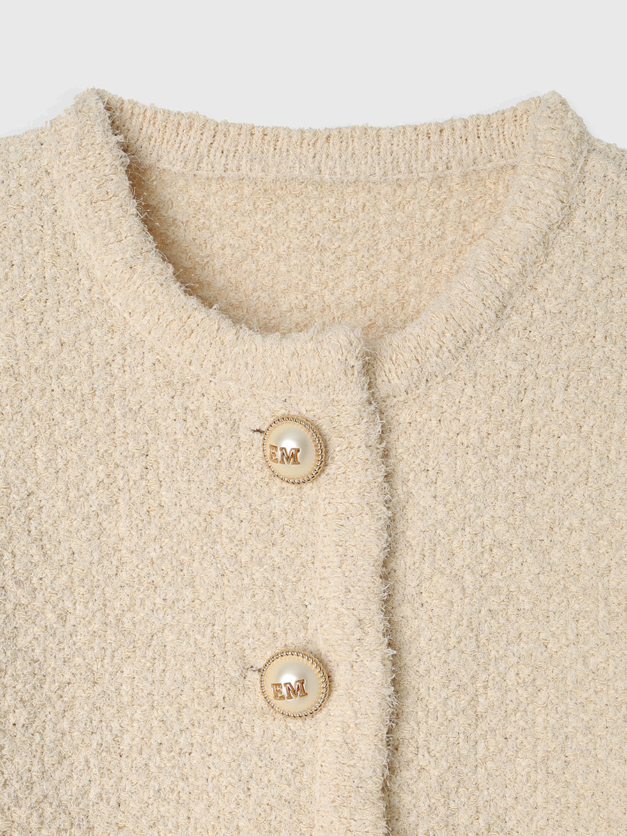 スプリングニットツイードジャケット