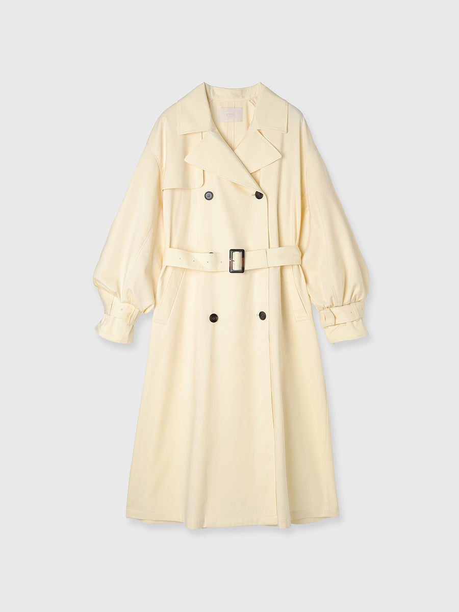 ボリュームスリーブトレンチコート