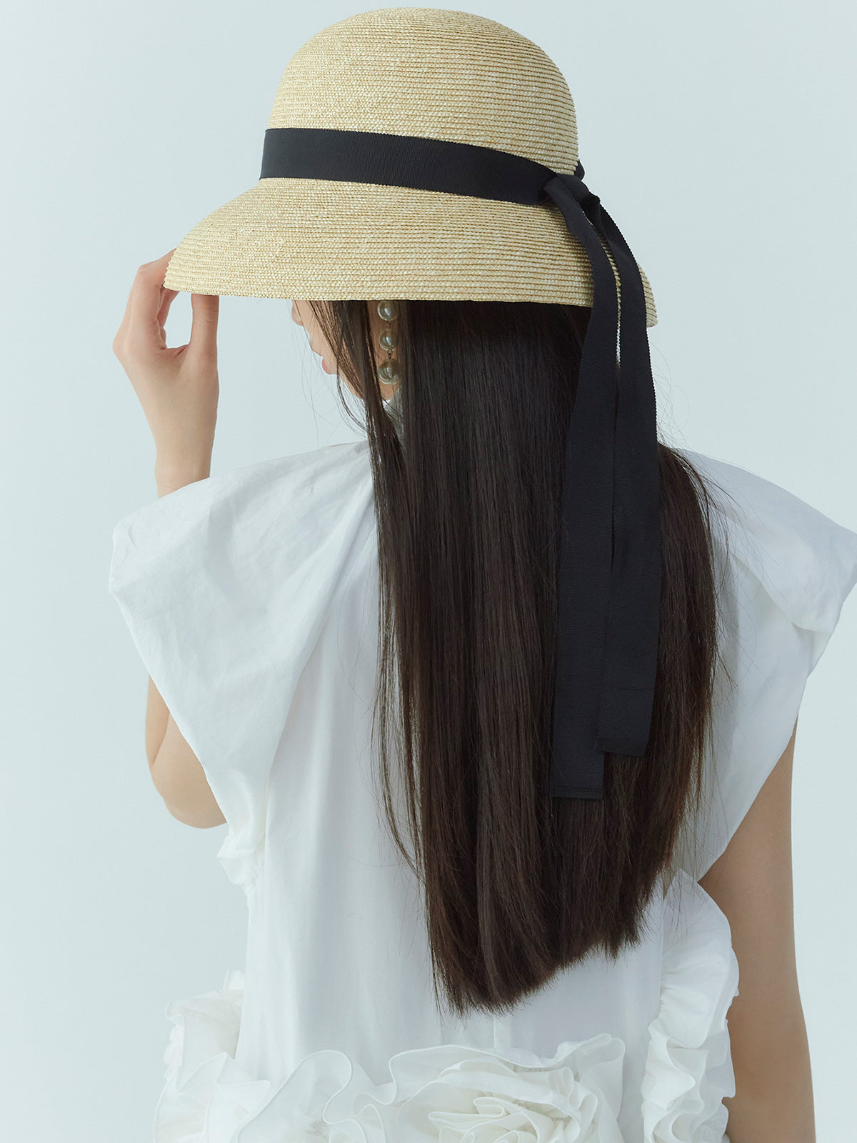 フラワーモチーフブラウス