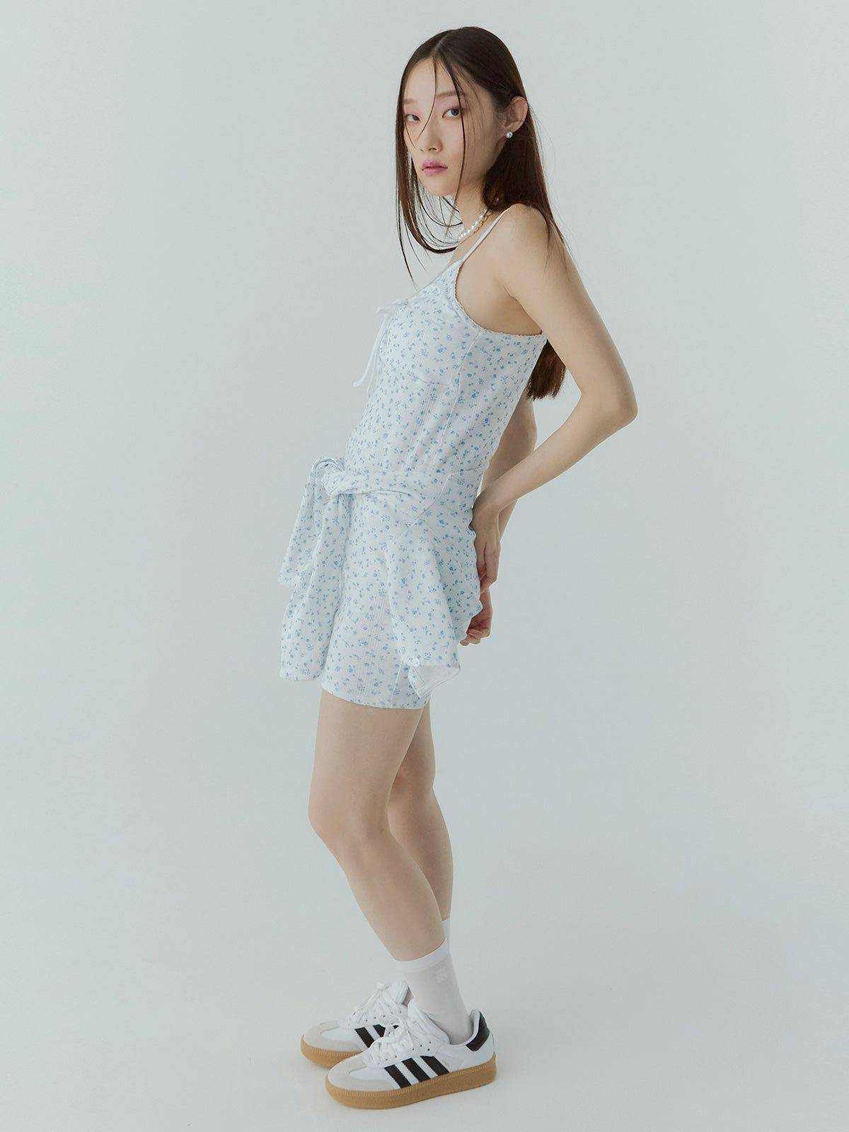 miller×eimy カーデショートワンピース