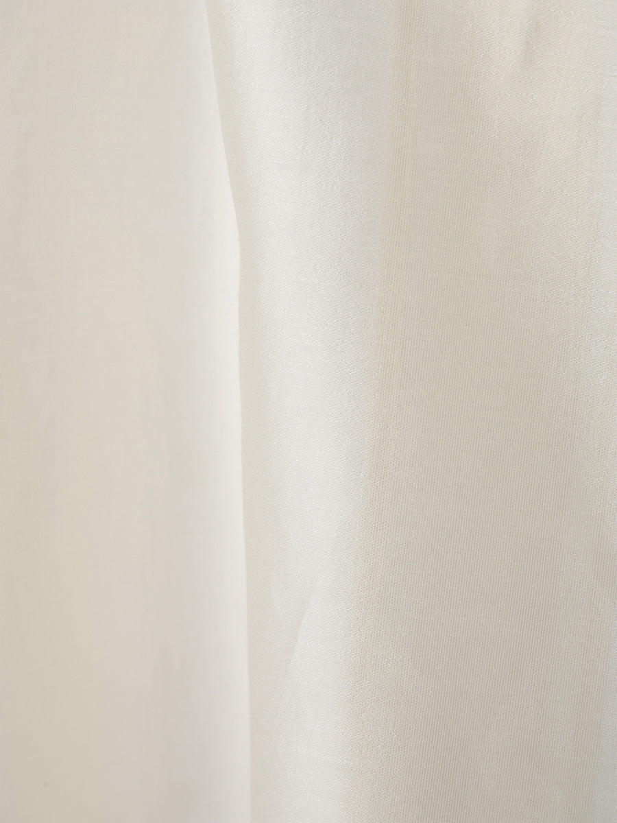 オープンカラーシアーシャツ