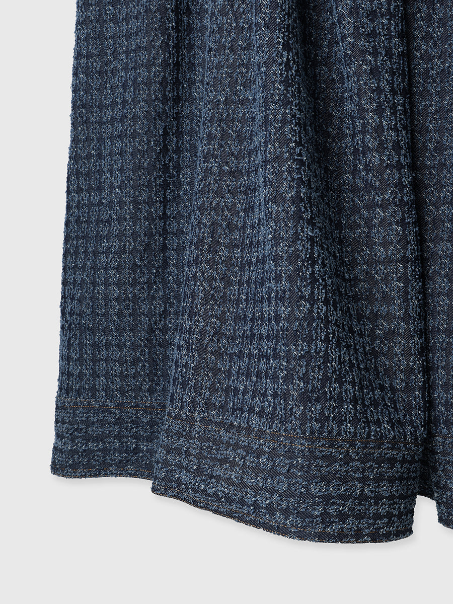 デニムビスチェワンピース