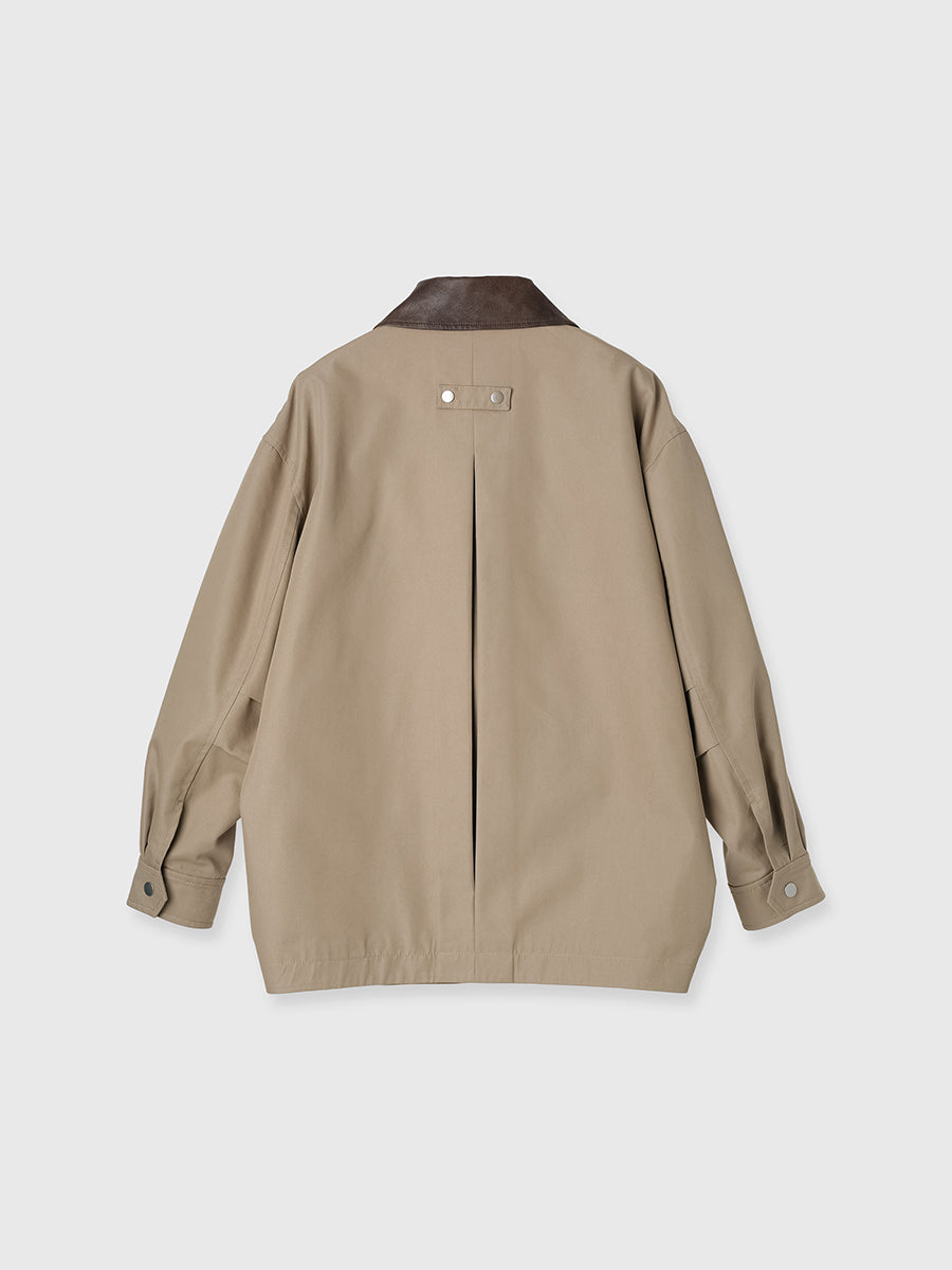 Switchingカラーフラップポケットブルゾン