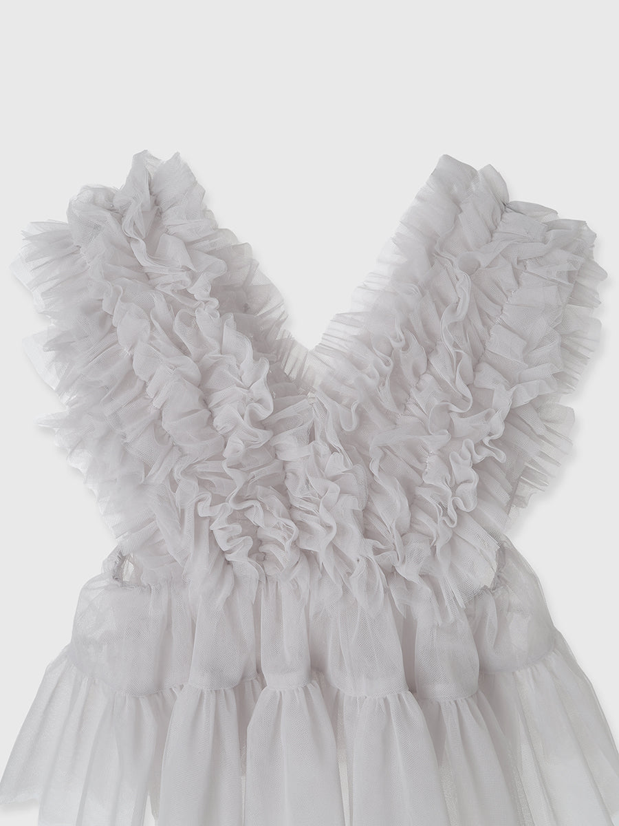 チュールフリルボリュームベスト