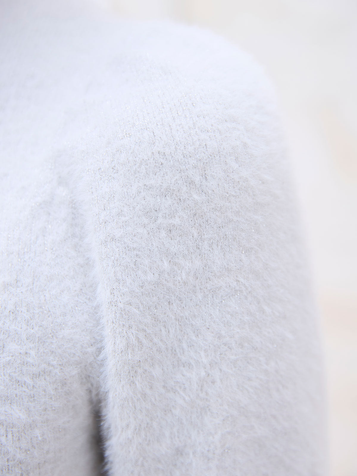 ラメシャギーニットミニワンピース