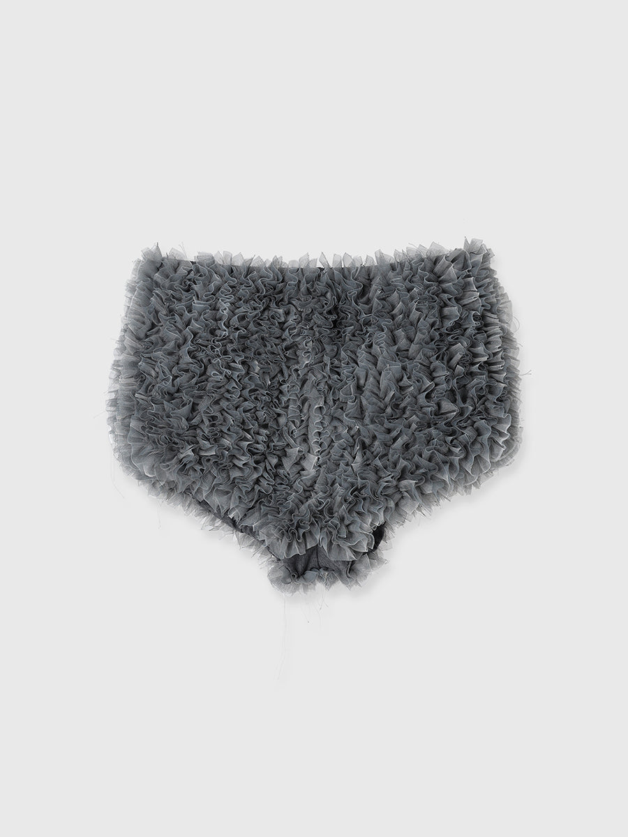 チュールフリルショートパンツ