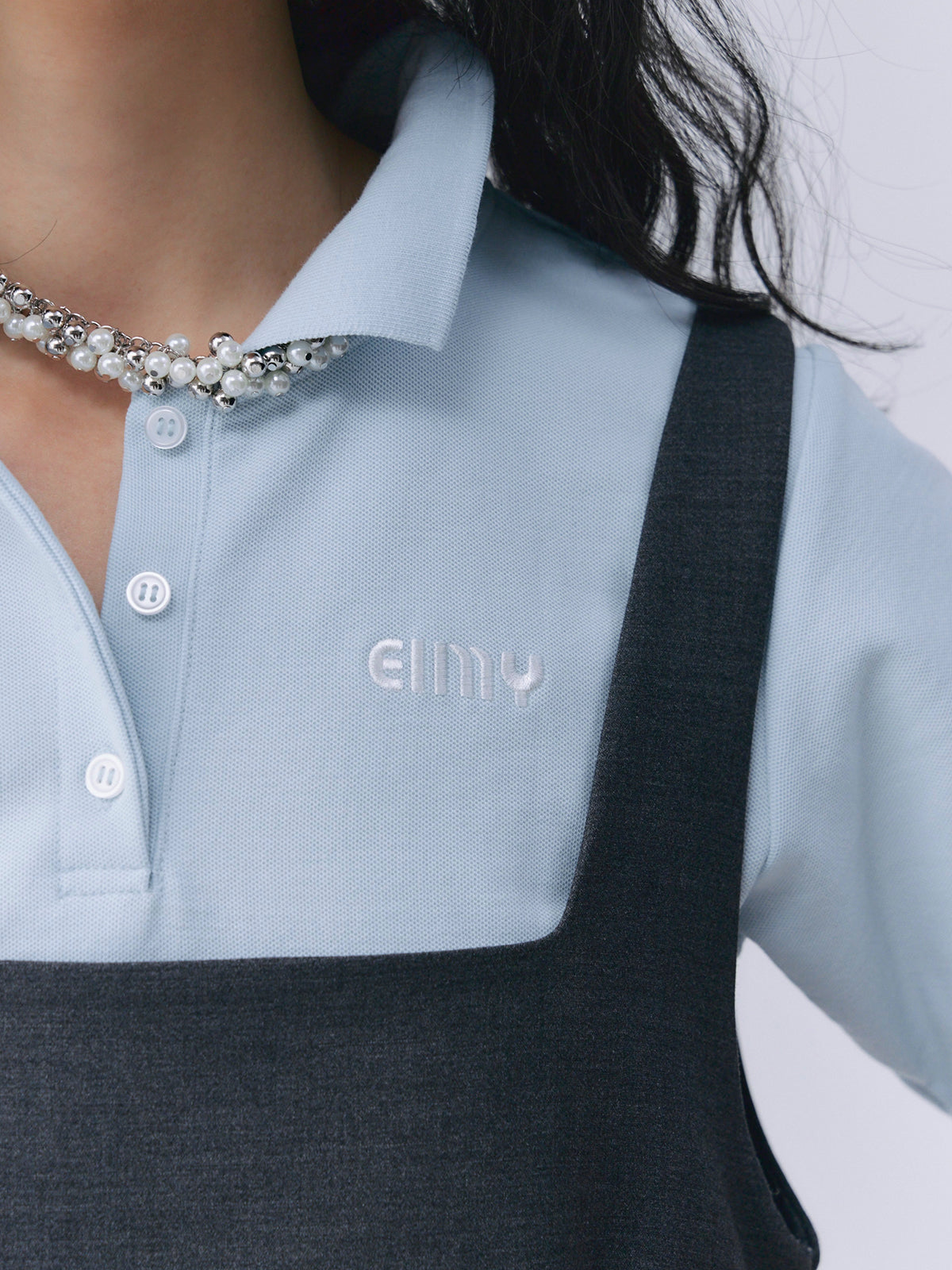 ロゴカットポロトップス