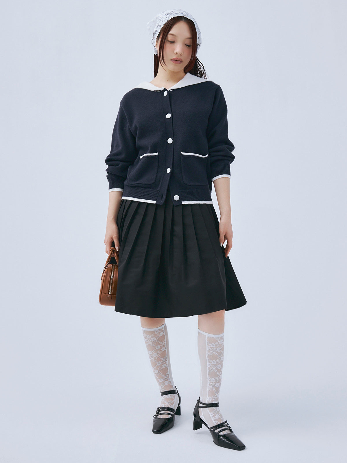 セーラーカラーニットTOPS