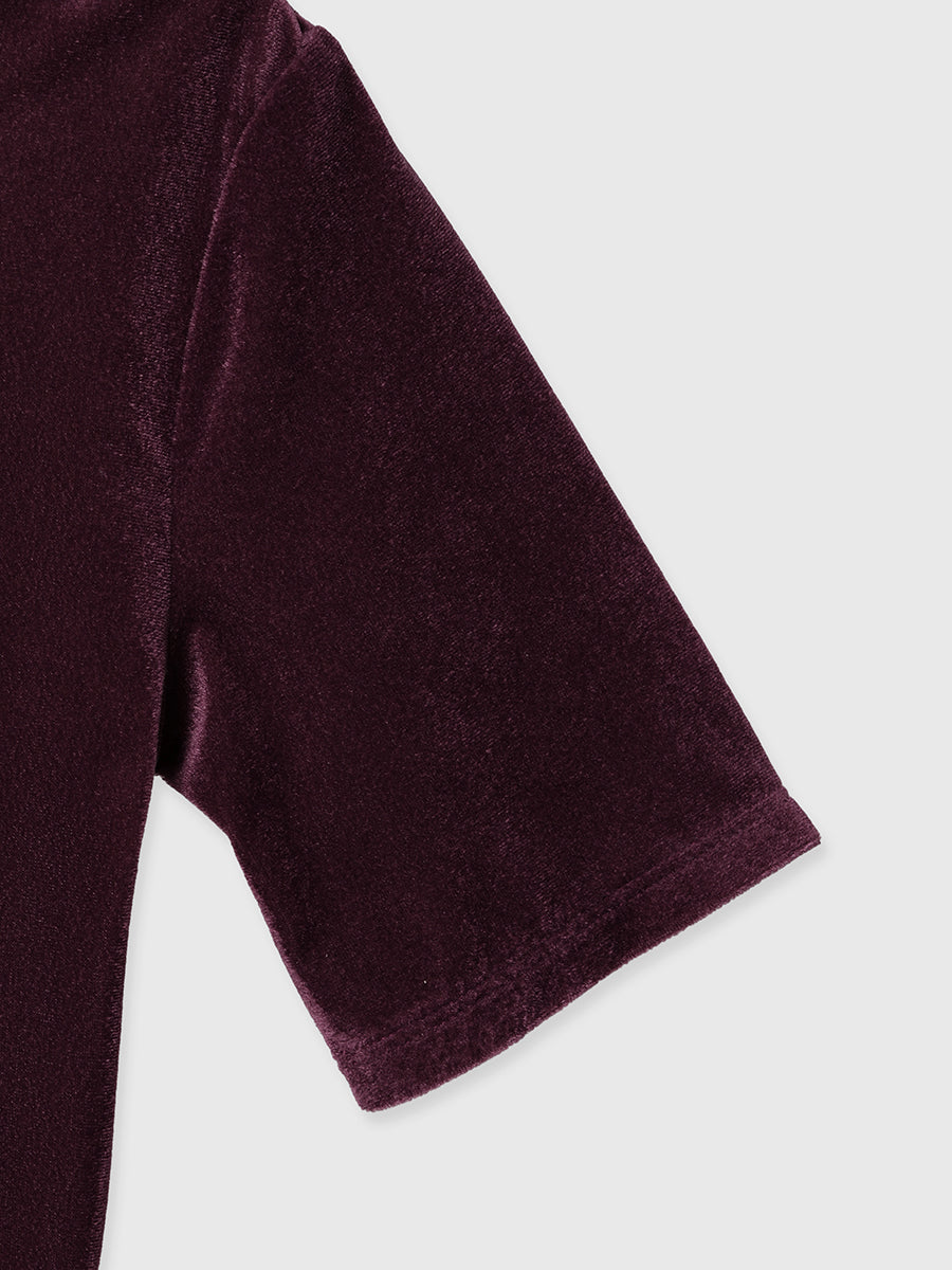 コンパクトベロアトップス